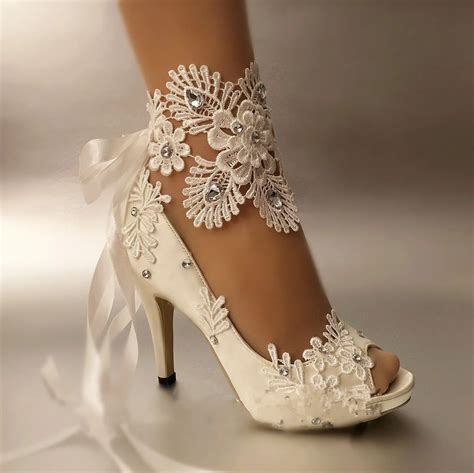 elegant wedding shoes.